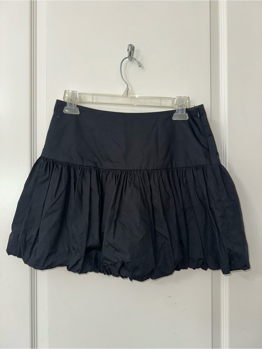 H&M Black Mini Bubble Skirt